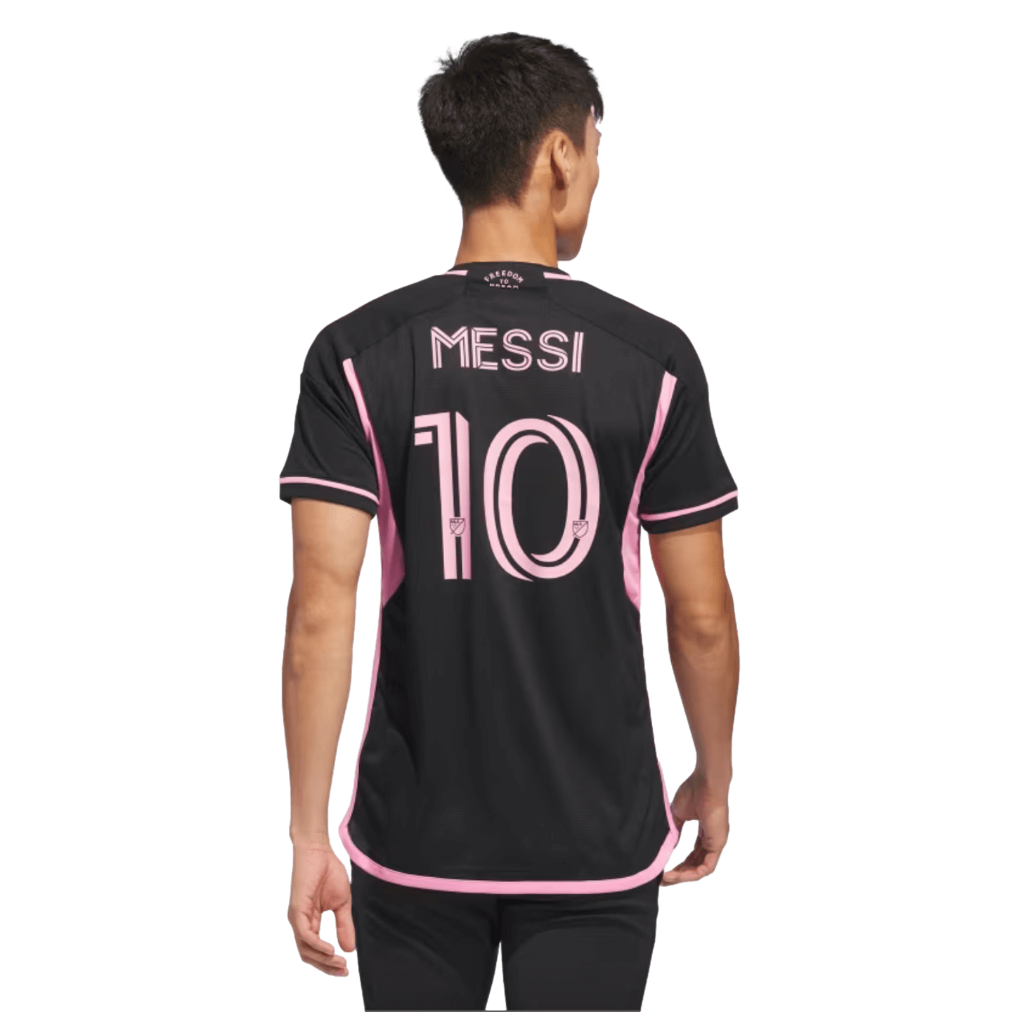 Camiseta de visitante auténtica de Messi del Inter Miami 23/24 de Adidas