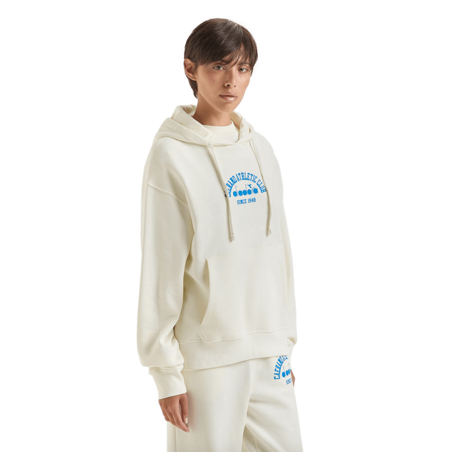 Diadora 1948 Athletic Club Hoodie - White 502.179945-20011