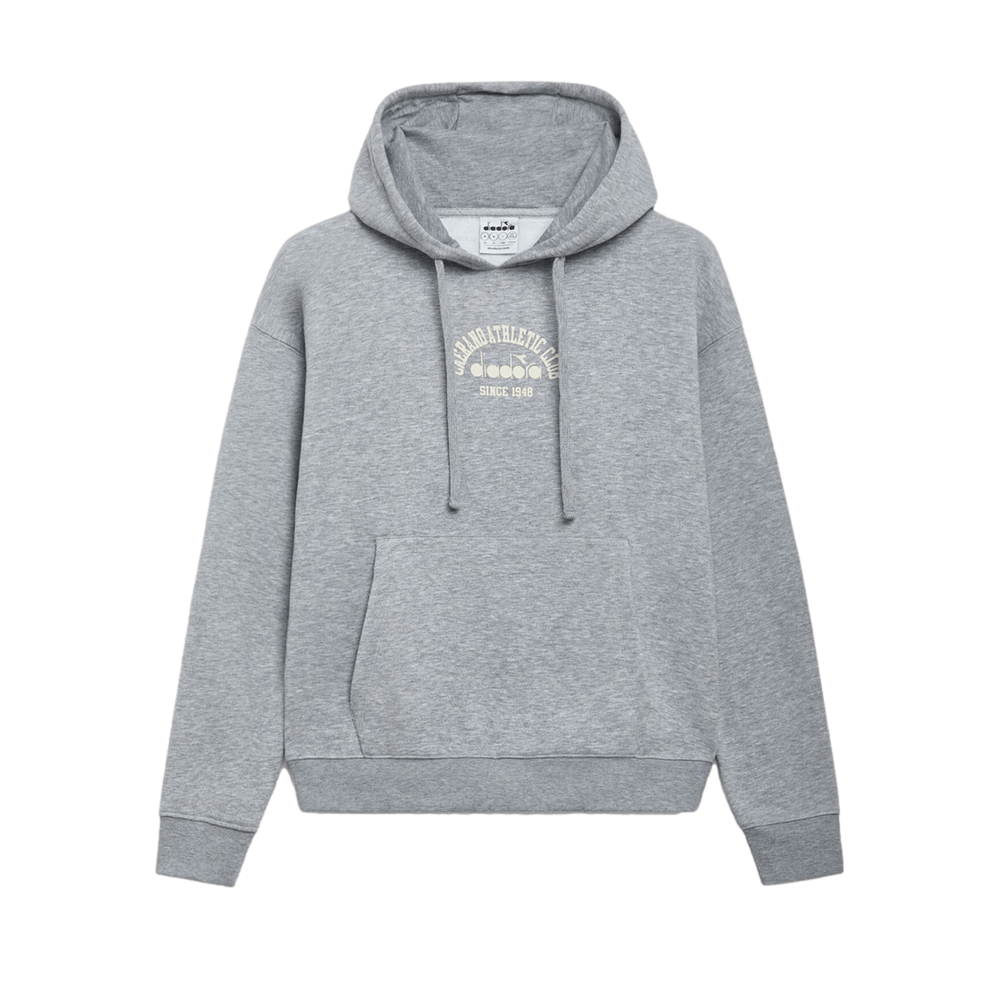 Diadora 1948 Athletic Club Hoodie - Grey 502.179945-D0541