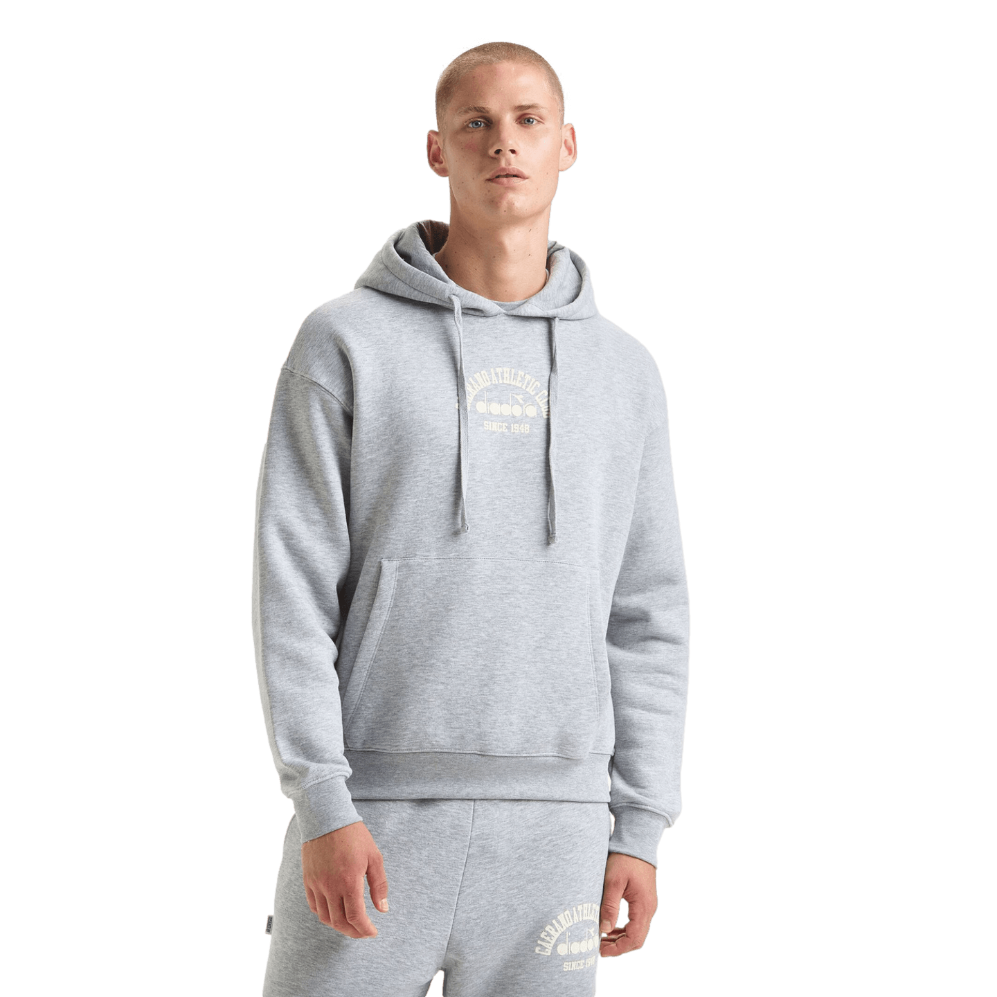 Diadora 1948 Athletic Club Hoodie - Grey 502.179945-D0541