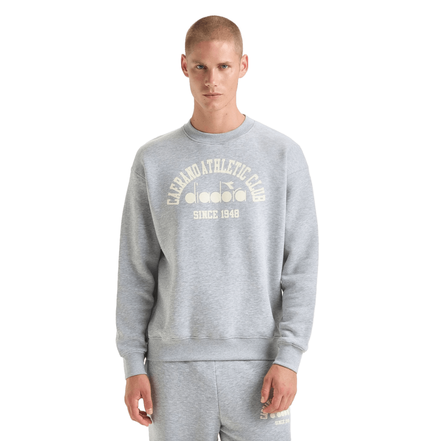 Diadora 1948 Athletic Club Crew Sweatshirt - Grey 502.179940-D0541