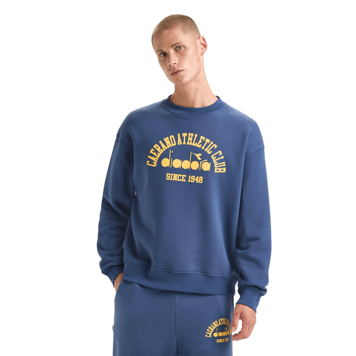 Diadora 1948 Athletic Club Crew Sweatshirt - Blue 502.179940-60145