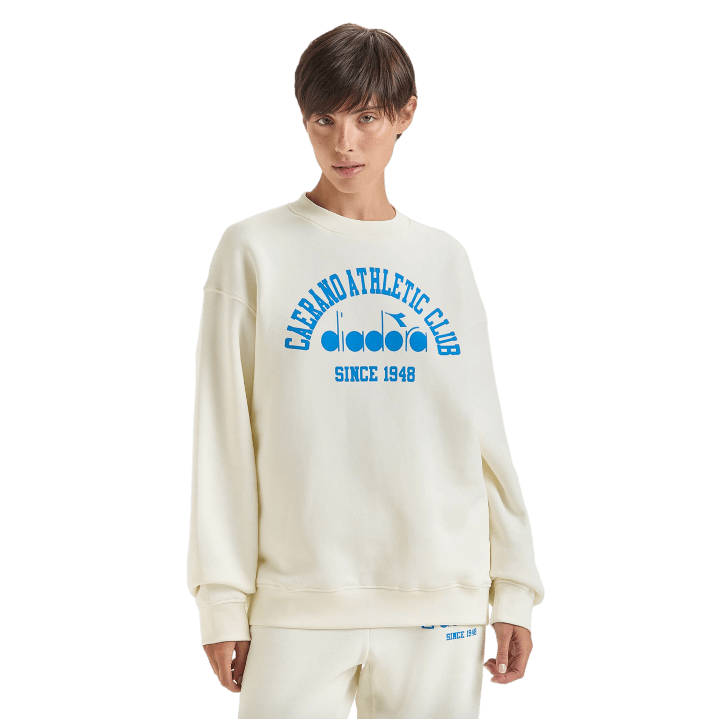 Diadora 1948 Athletic Club Crew Sweatshirt - White 502.179940-20011