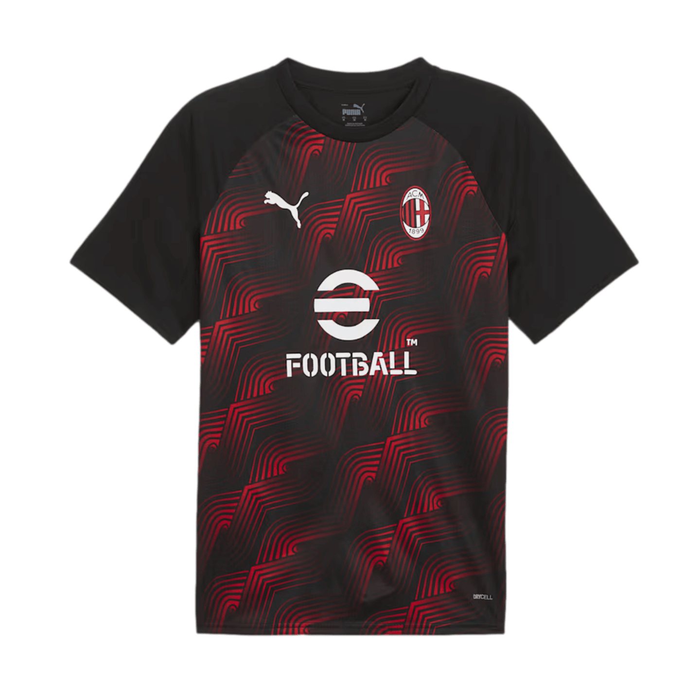 Camiseta de prepartido del AC Milan de Puma