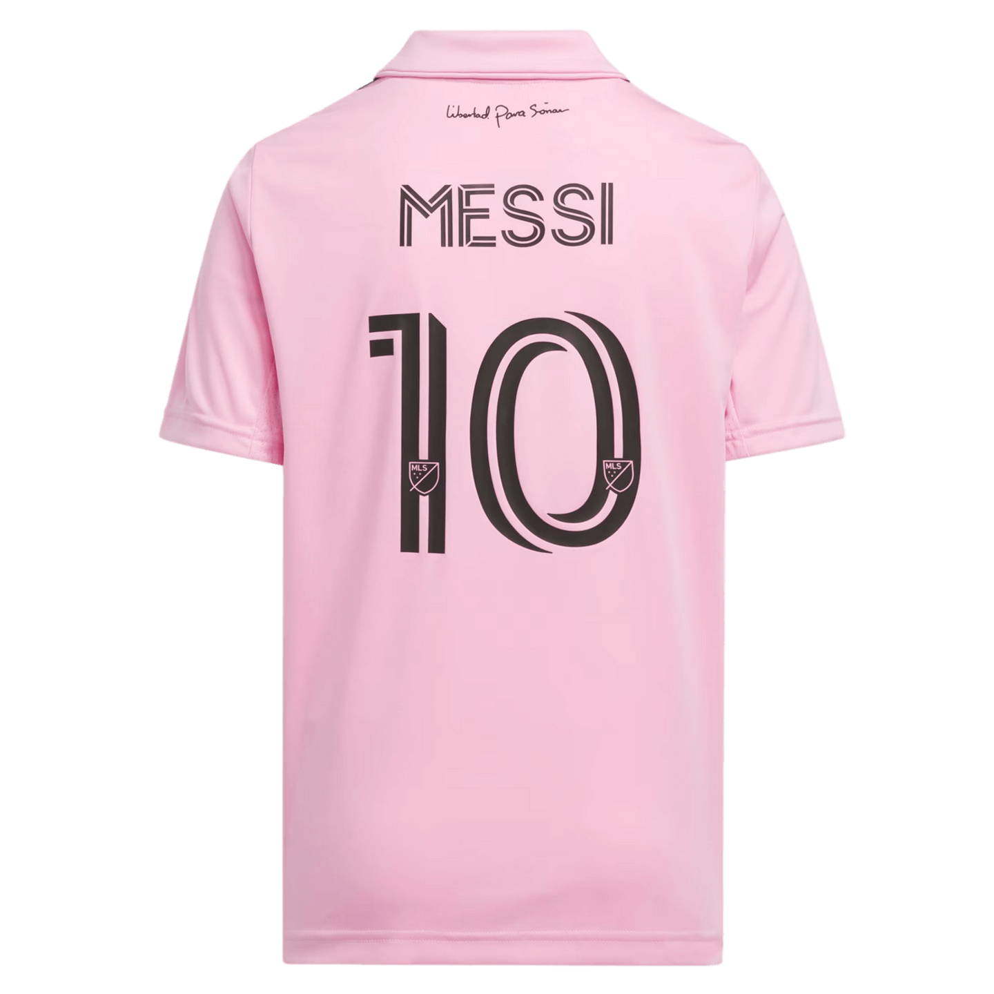 Camiseta local juvenil de Messi del Inter Miami 22/23 de Adidas