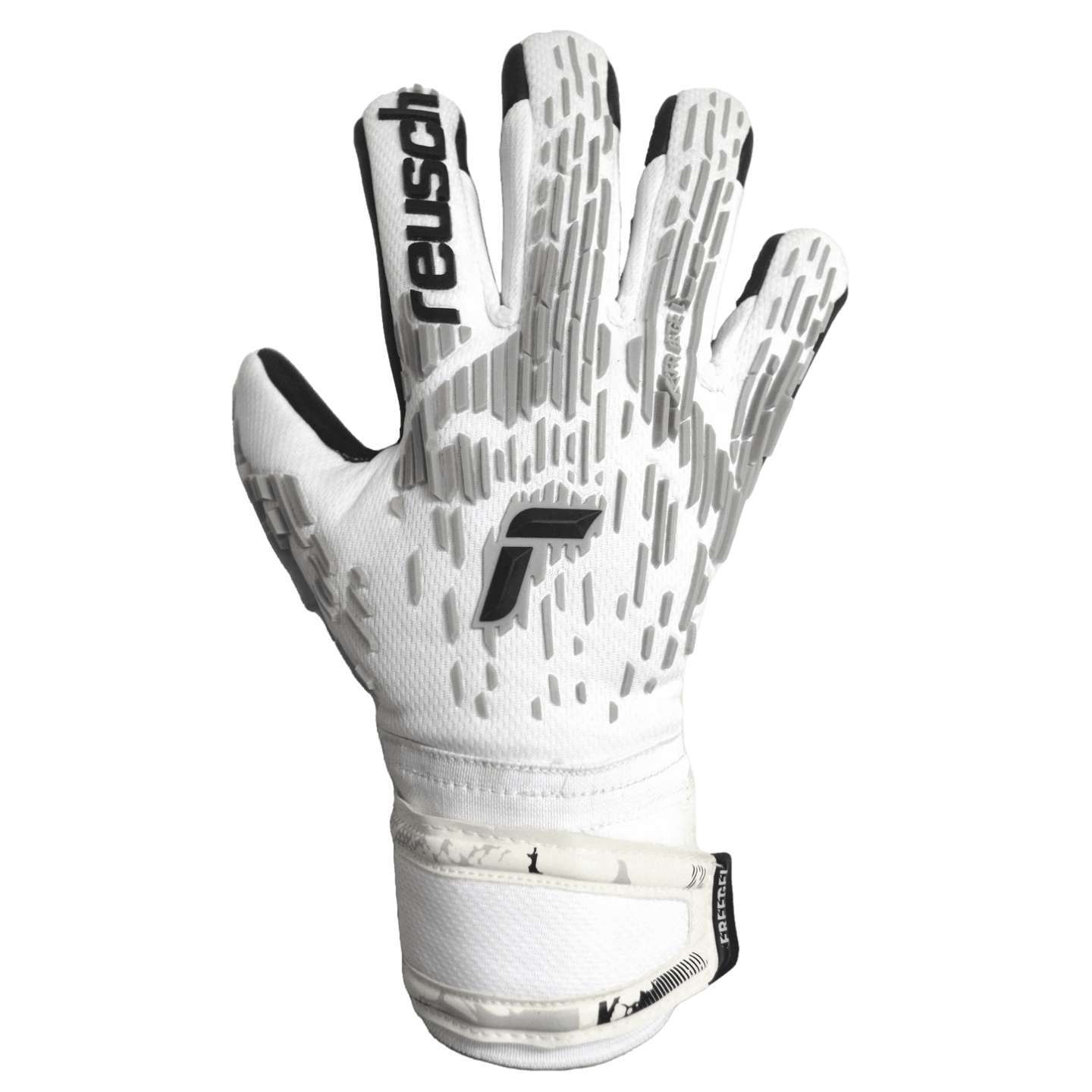 Reusch Attrakt Freegel Silver Finger Support Goalkeeper Gloves