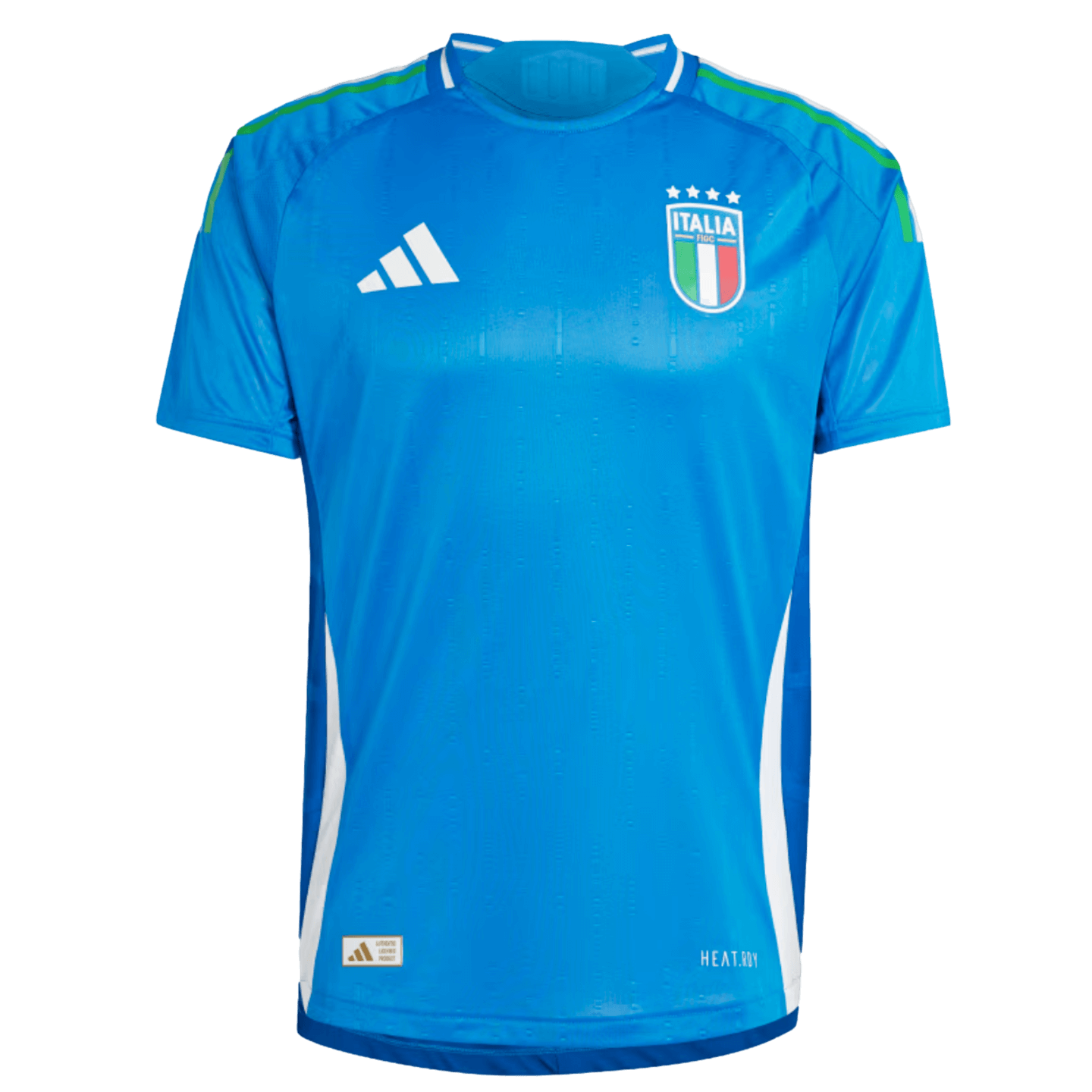 Camiseta local auténtica de Italia 2024 de Adidas