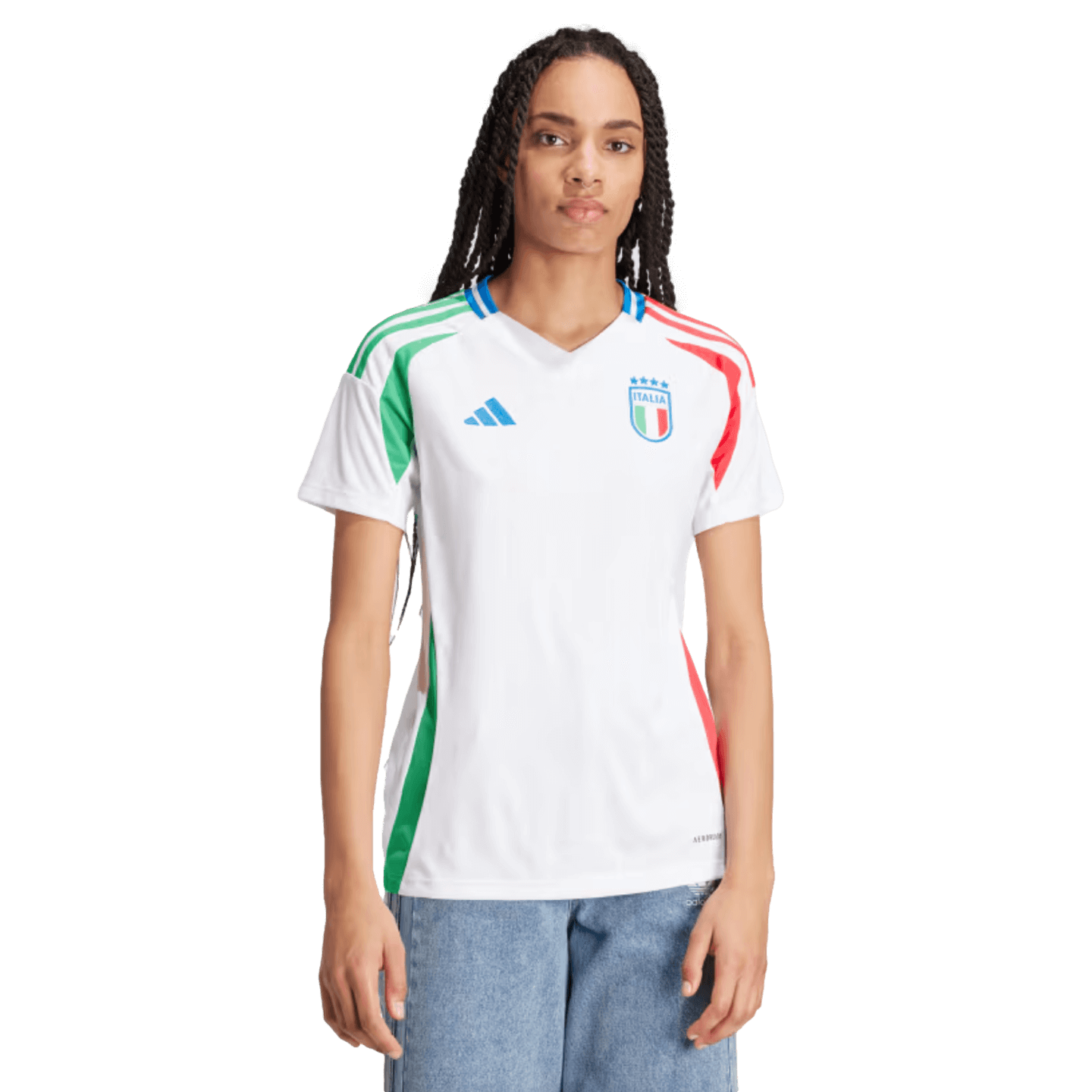 Camiseta visitante de mujer Adidas Italia 2024