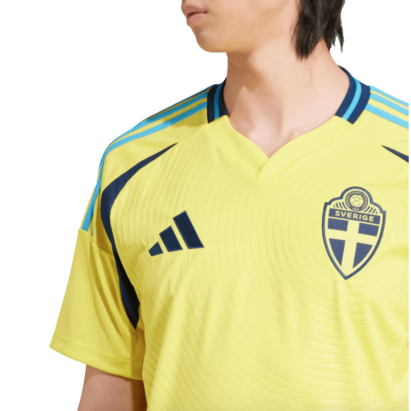 Adidas Sweden 2024 Home Jersey