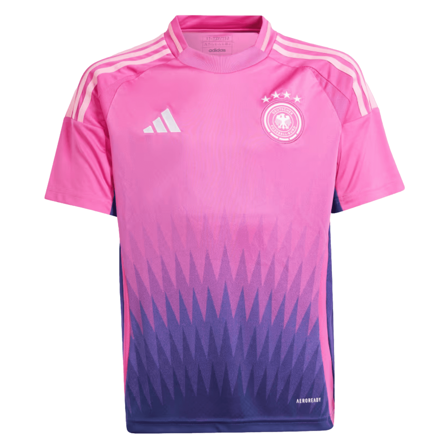 Camiseta de visitante juvenil de Alemania 2024 de Adidas