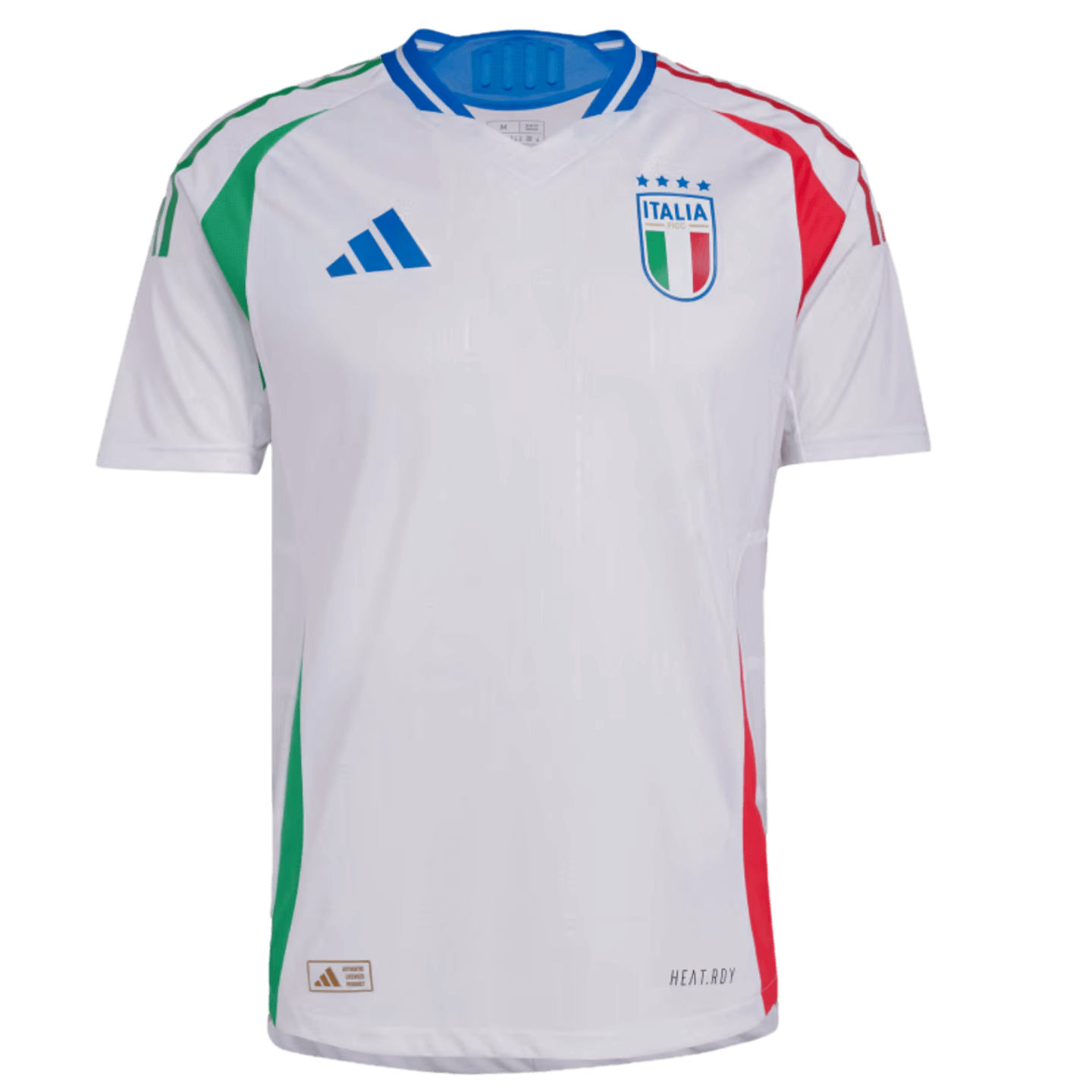 Camiseta de visitante auténtica de Italia 2024 de Adidas