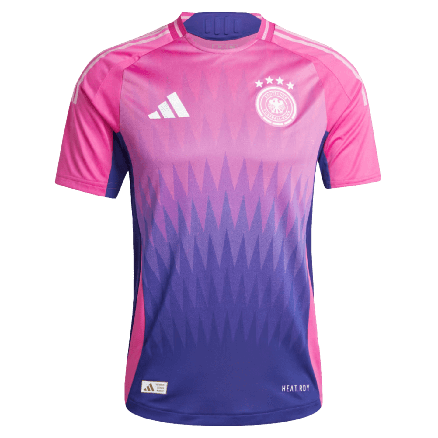 Camiseta de visitante auténtica de Alemania 2024 de Adidas