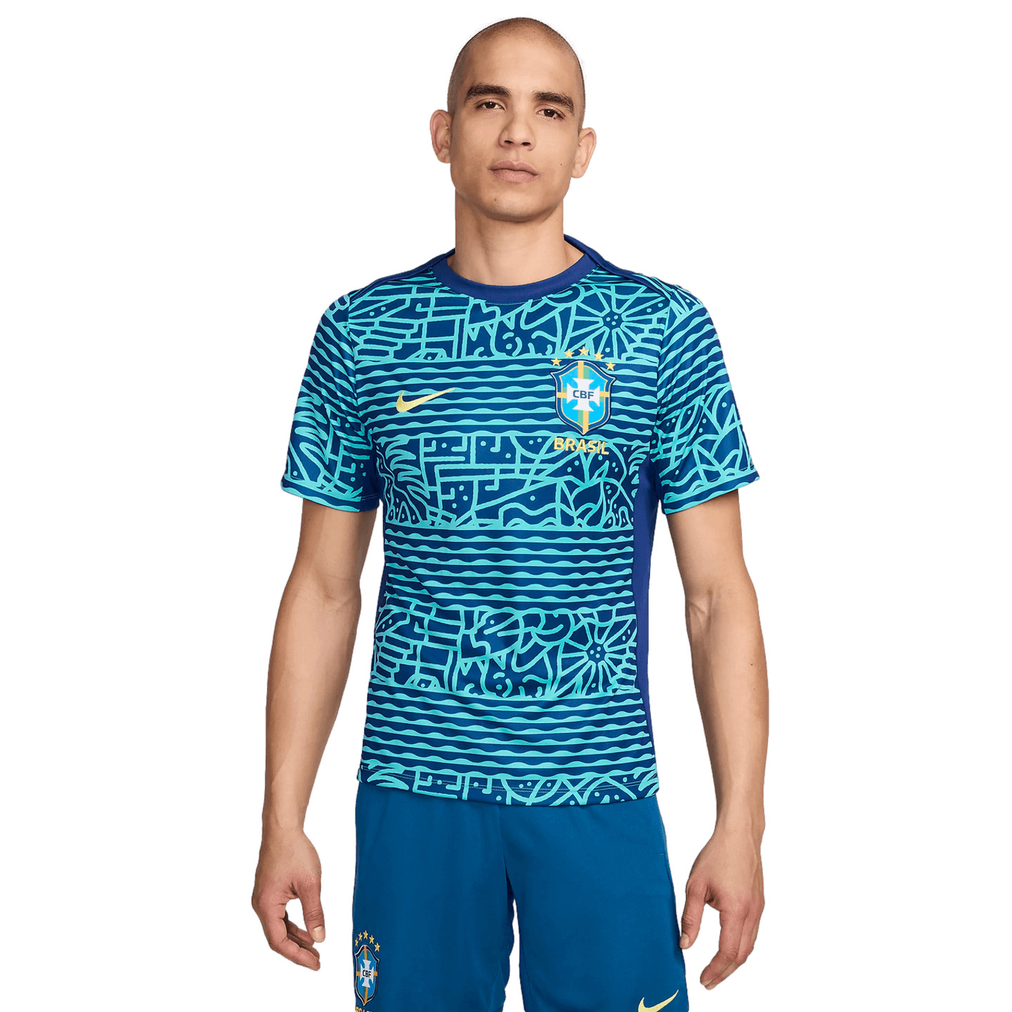 Camiseta Nike Brasil Academy Pro para antes del partido