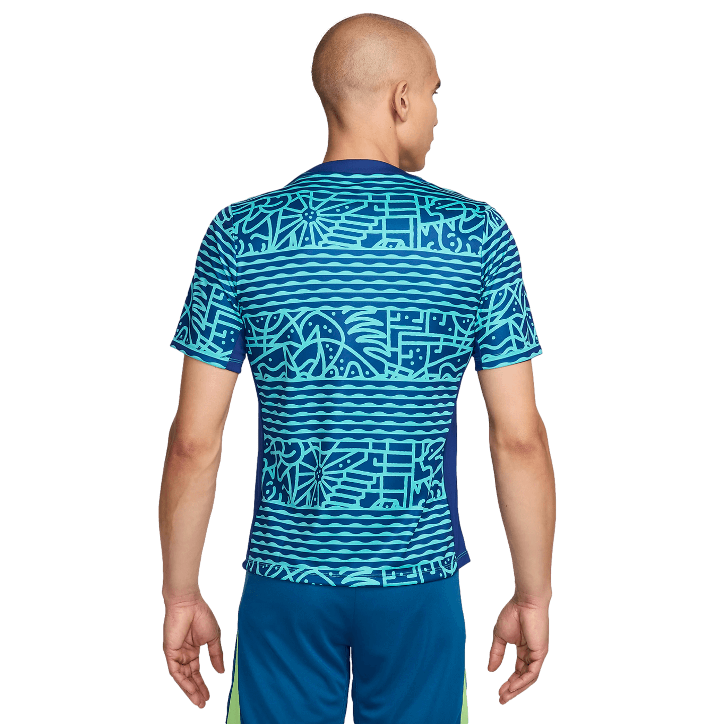 Camiseta Nike Brasil Academy Pro para antes del partido