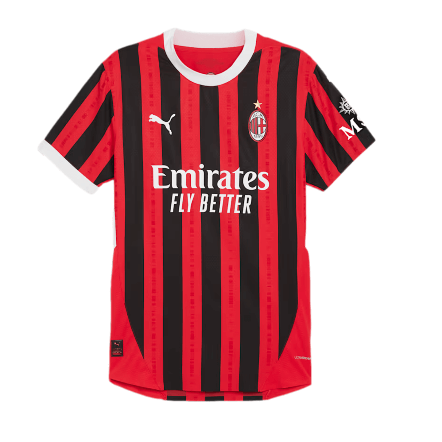 Camiseta de local auténtica del AC Milan 24/25 de Puma