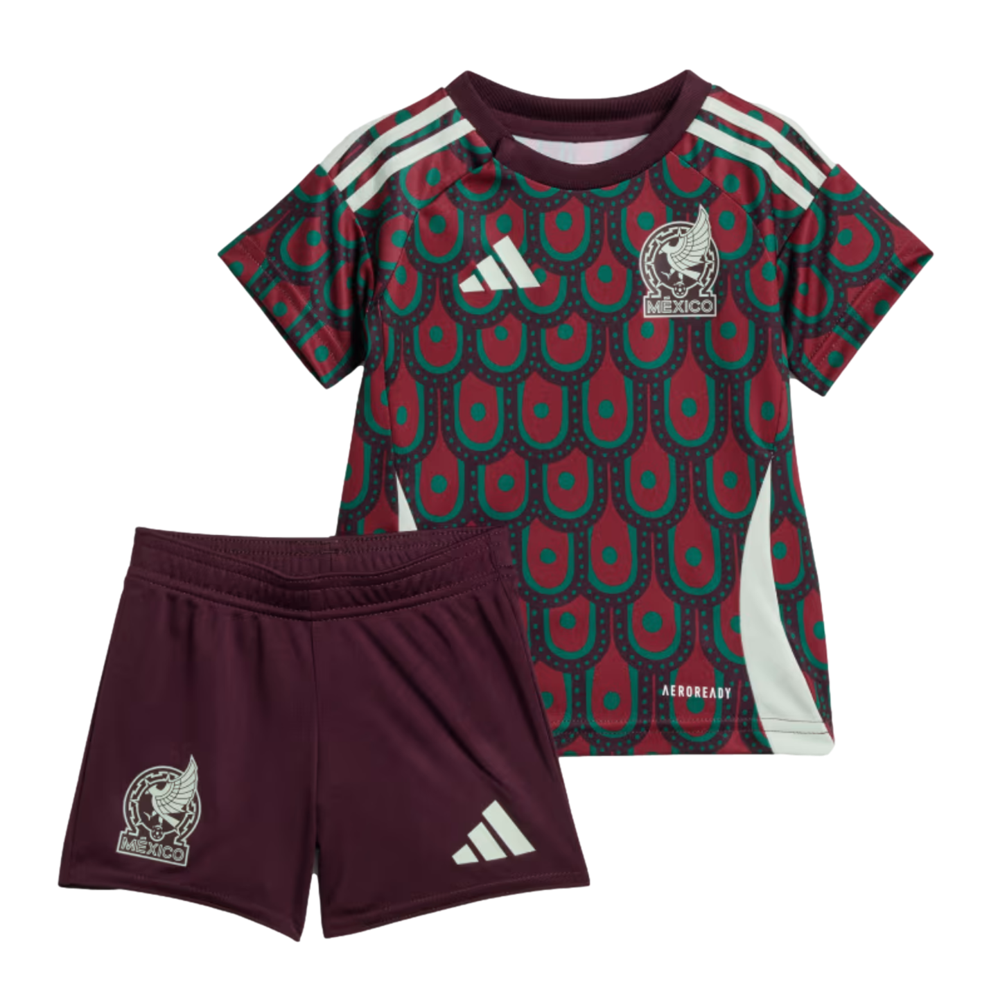 Minikit infantil local Adidas México 2024