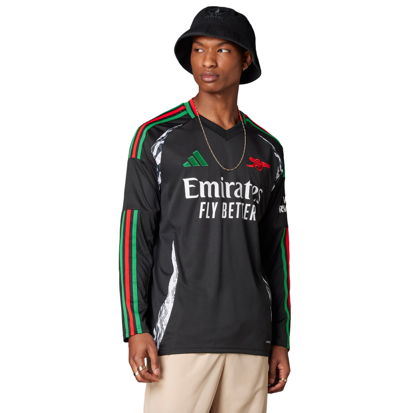 Camiseta visitante de manga larga Adidas Arsenal 24/25