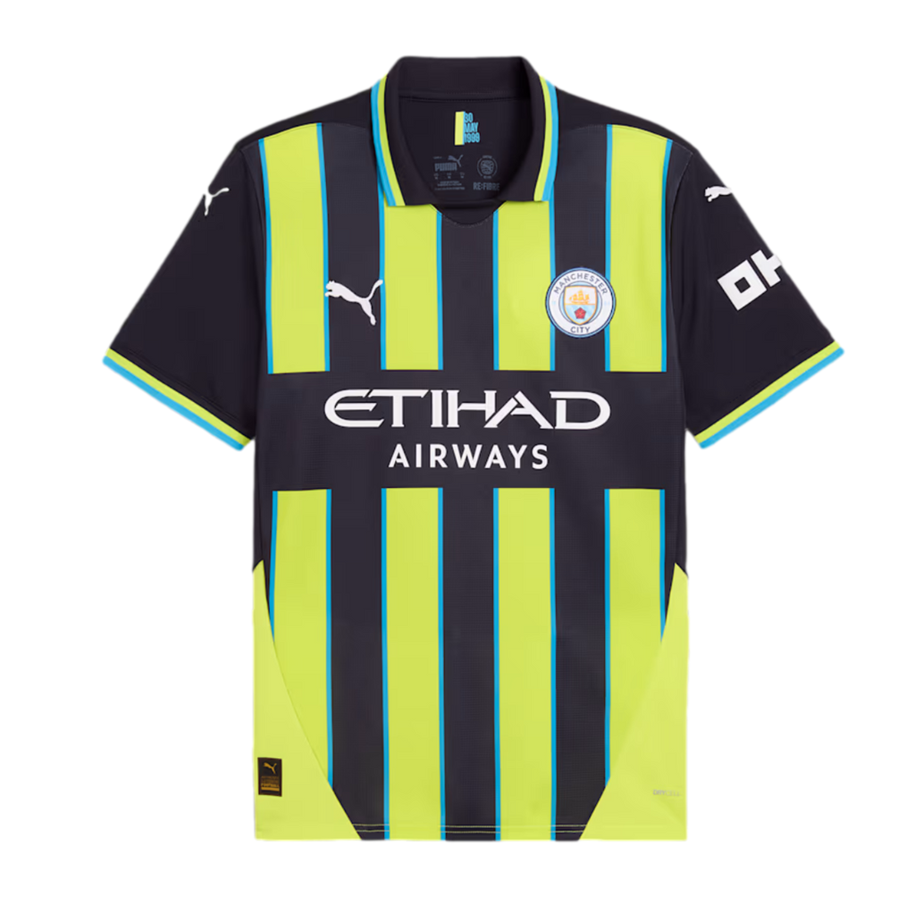 PUMA Manchester City ユニフォーム上下セット Puma Manchester City 24/25 Away Jersey Soccer 775086-02 Blue
