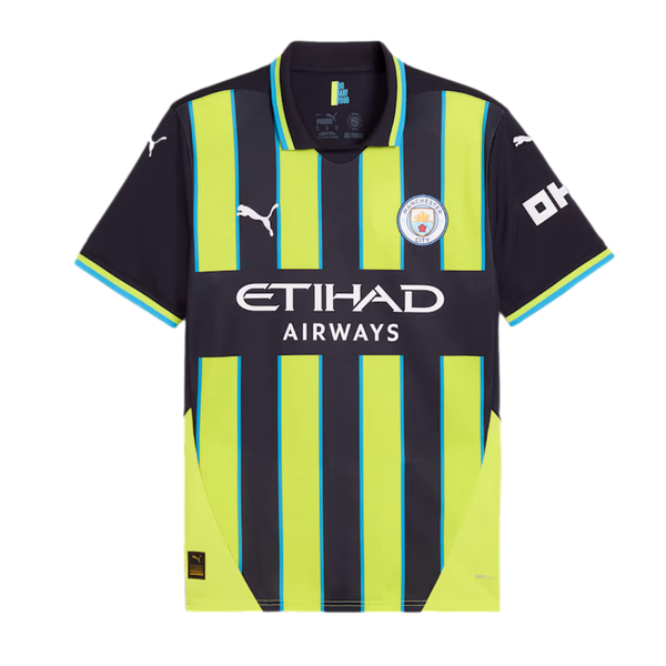 ウェア PUMA Manchester City HASEGAWA 25 Jersey Puma Manchester City 24/25 Away Jersey Soccer 775086-02 Blue