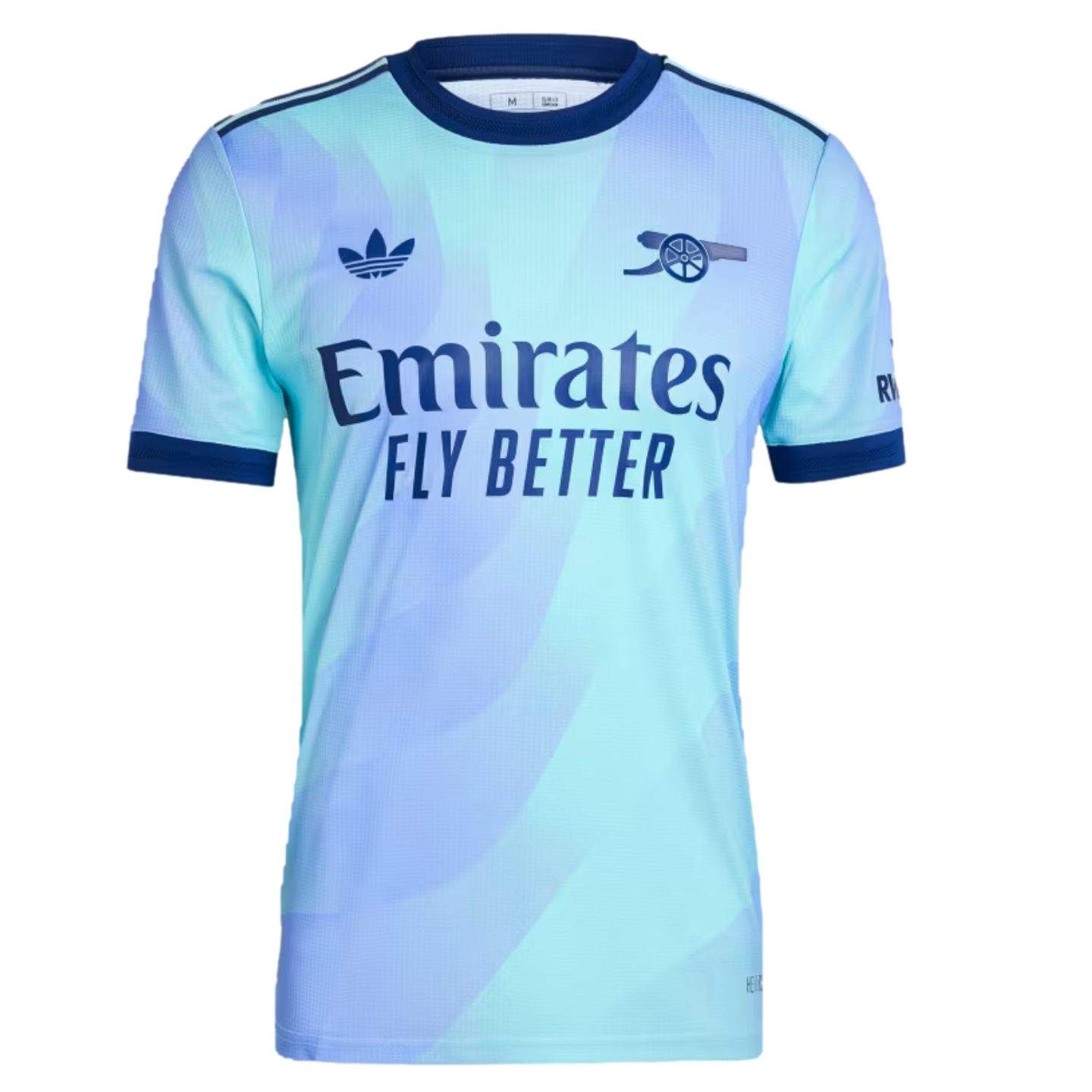 Camiseta oficial auténtica de la tercera equipación del Arsenal 24/25 de Adidas