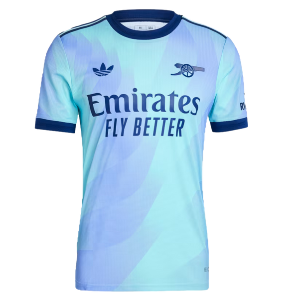 Adidas Arsenal 24/25 Authentic Third Jersey Soccer IZ0112 Blue