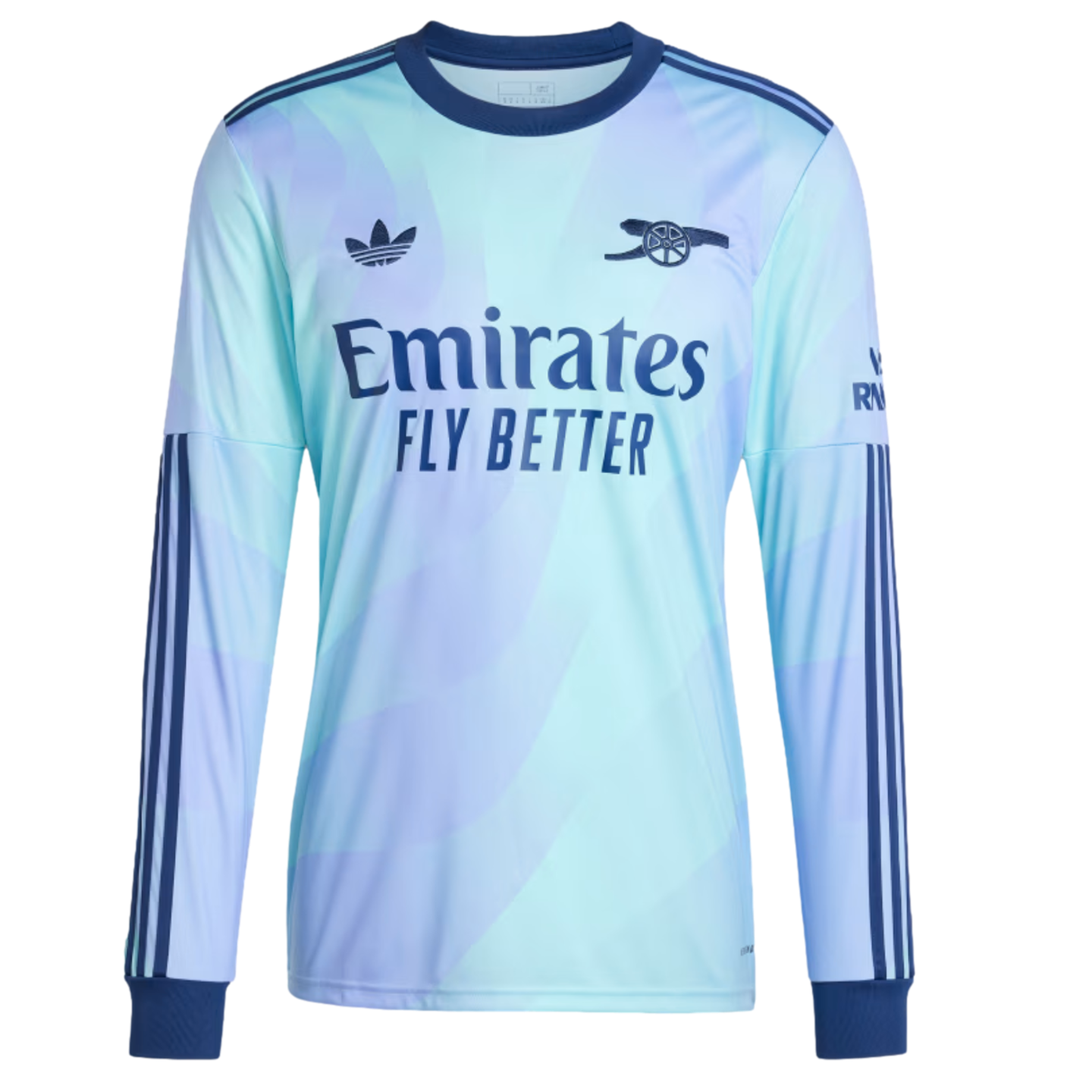 Camiseta de manga larga de la tercera equipación del Arsenal 24/25 de Adidas