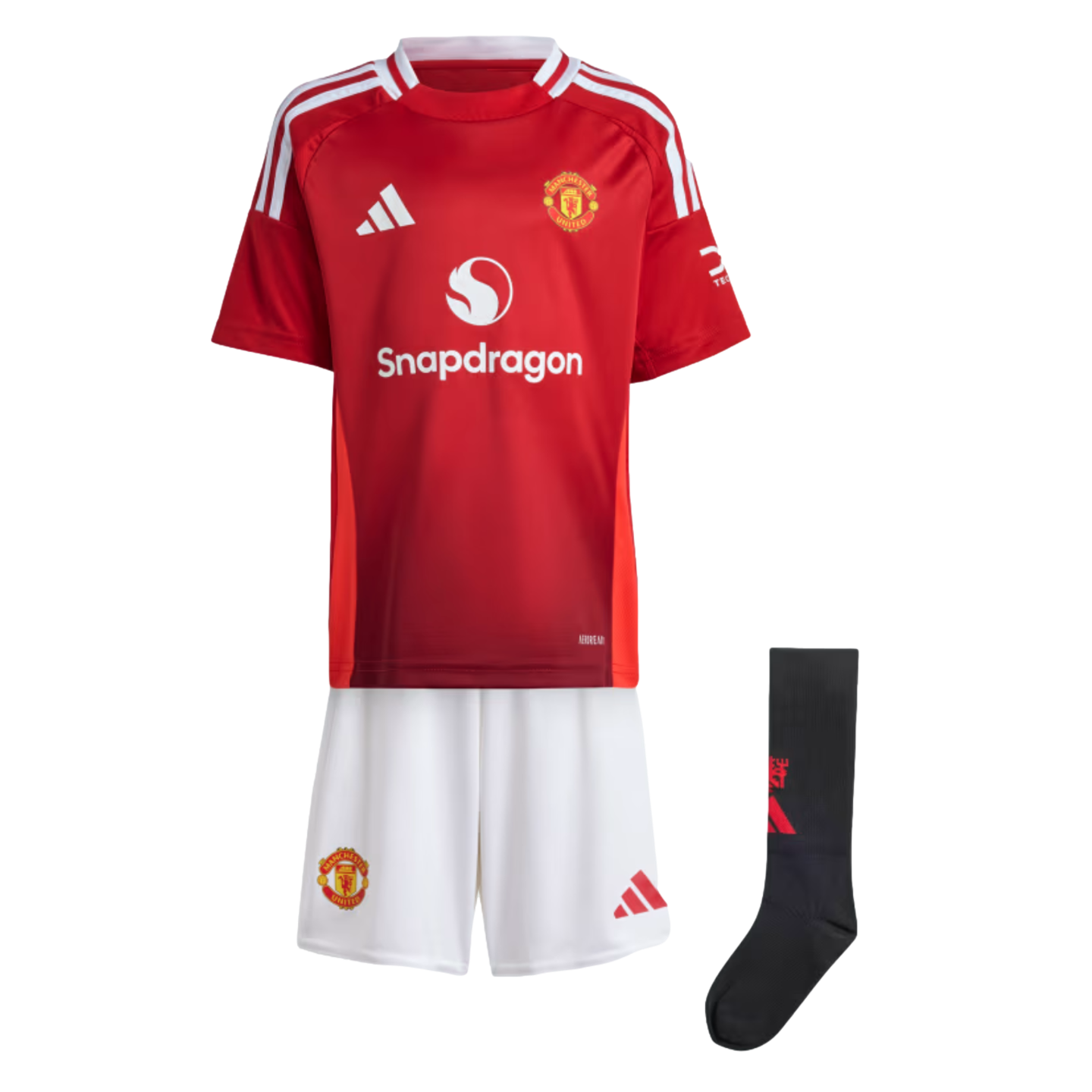 Minikit local para niños pequeños Adidas Manchester United 24/25