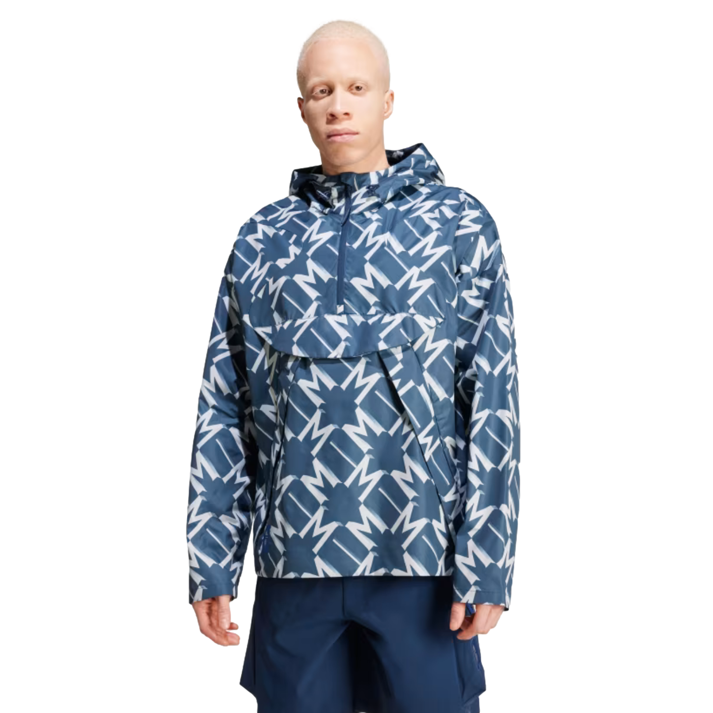 Adidas Manchester United Seasonal Half Zip Windbreaker Jacket IT4194