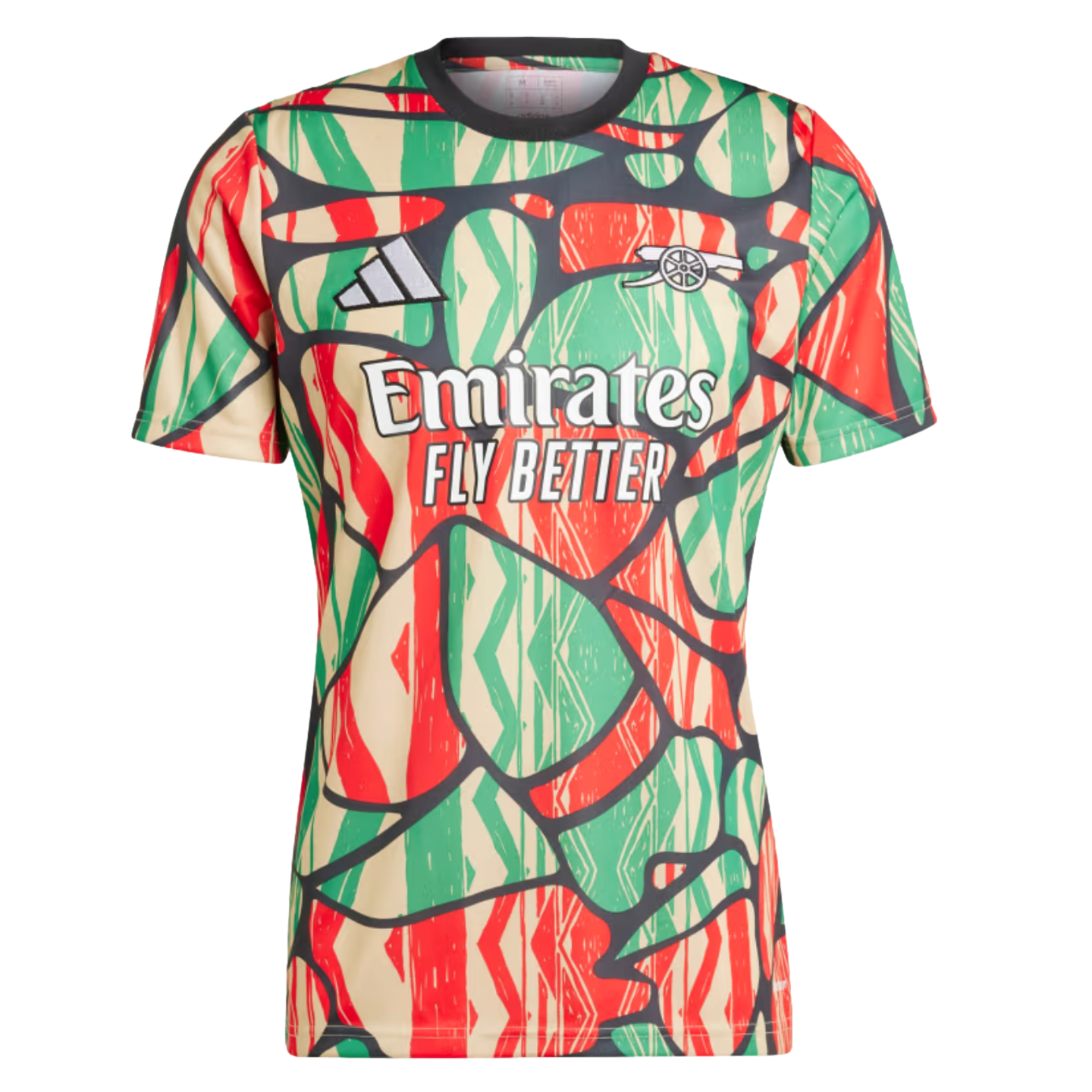 Camiseta adidas Arsenal antes del partido