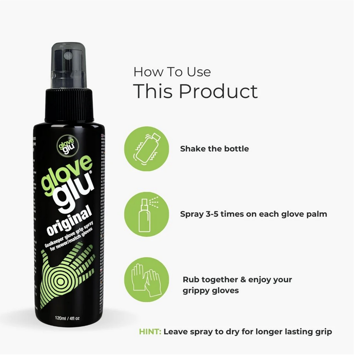 Gloveglu Goalkeeper Glove Original Revive Formula (120ml) 900101