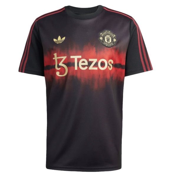 Adidas Manchester United Chinese New Year Jersey Soccer JF0377 Black