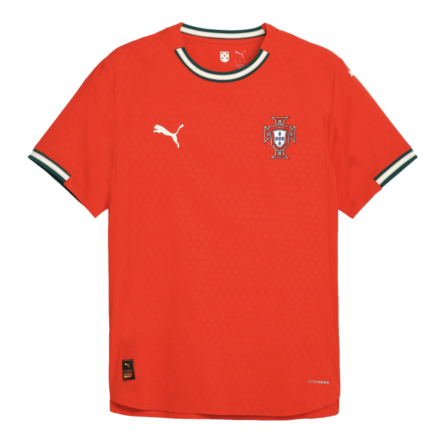 Camiseta de local auténtica de Puma Portugal 2025