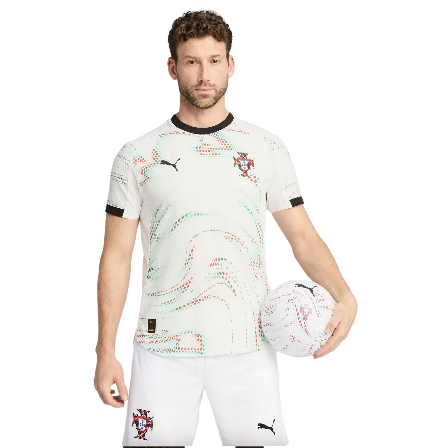 Camiseta de visitante auténtica de Puma Portugal 2025