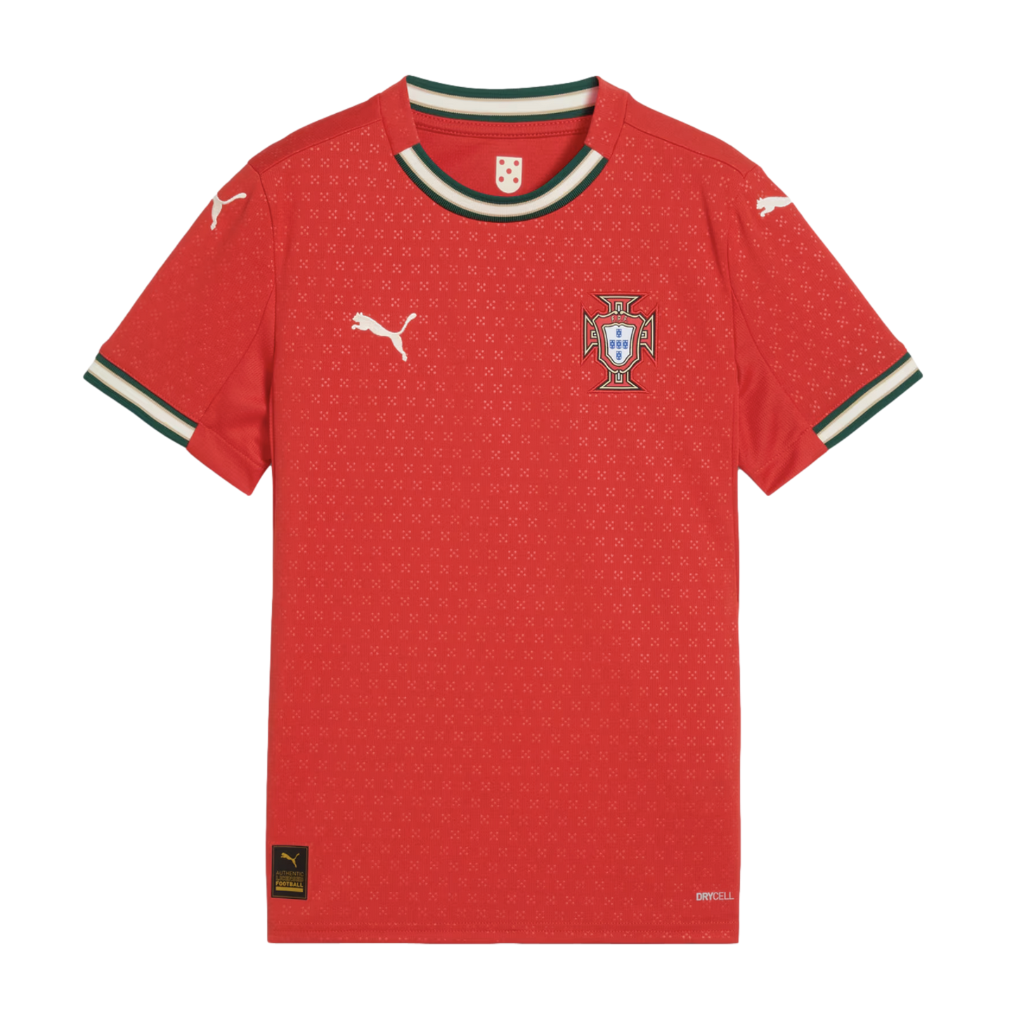 Camiseta local juvenil Puma Portugal 2025