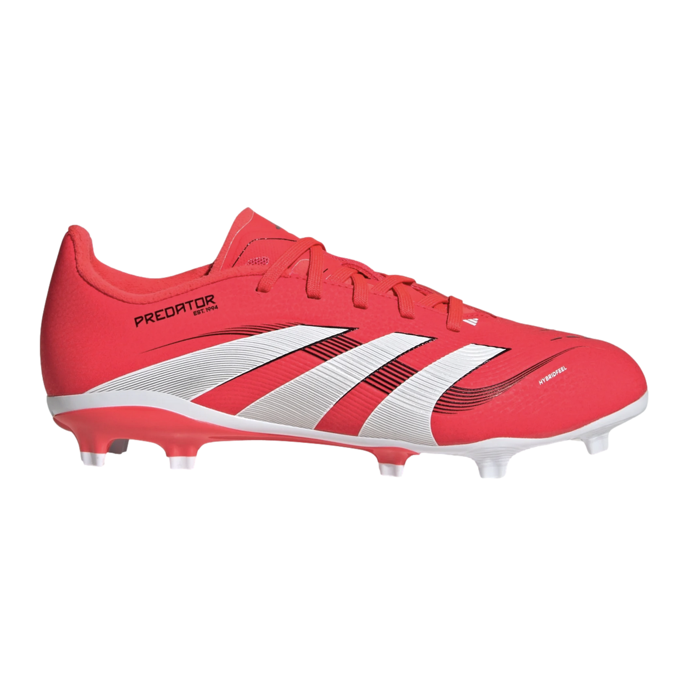 (ADID-ID3750) Botas de fútbol para terreno firme para jóvenes Adidas Predator League [LUCRED/FTWWHT/CBLACK] (lanzamiento el 16/01/25)