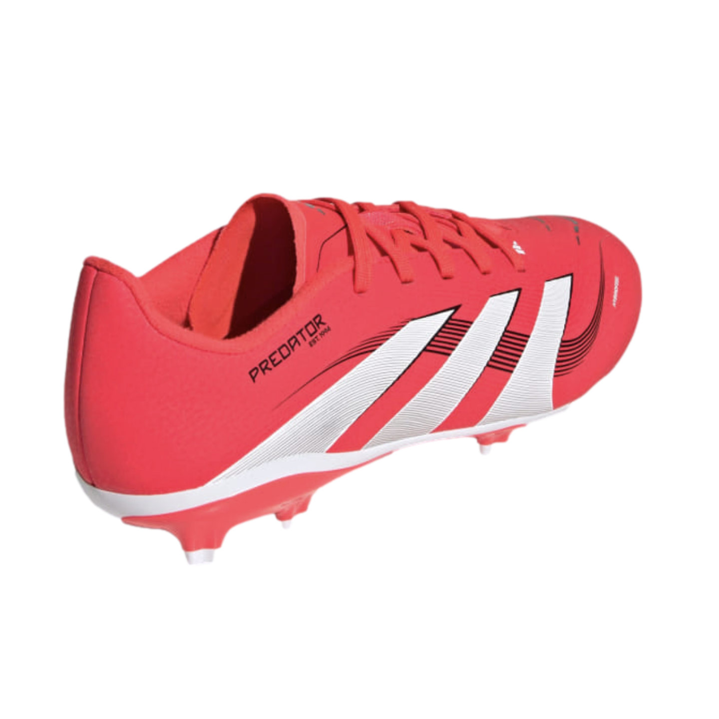 (ADID-ID3750) Botas de fútbol para terreno firme para jóvenes Adidas Predator League [LUCRED/FTWWHT/CBLACK] (lanzamiento el 16/01/25)