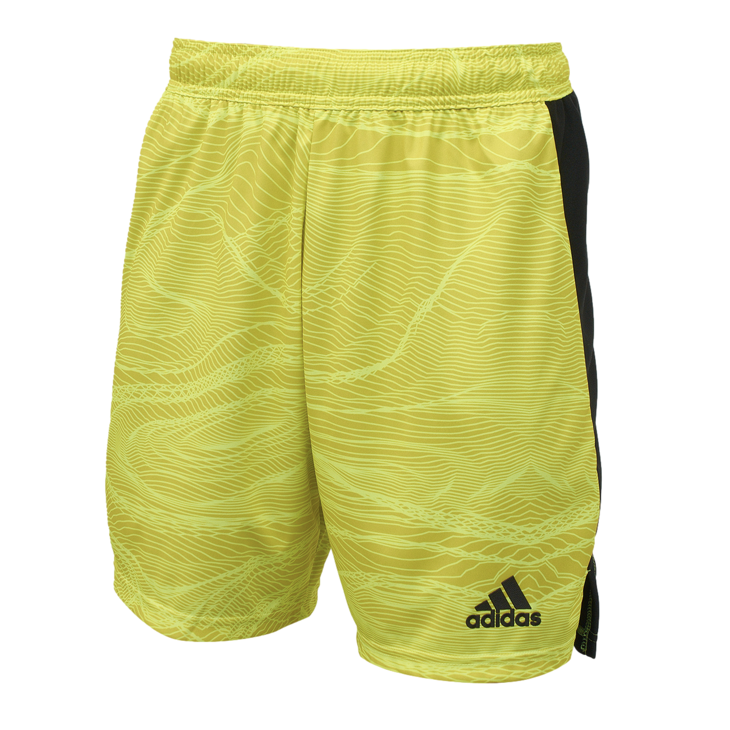 (ADID-GG3764) Pantalón corto de portero Adidas Condivo 21 [AMARILLO ÁCIDO]