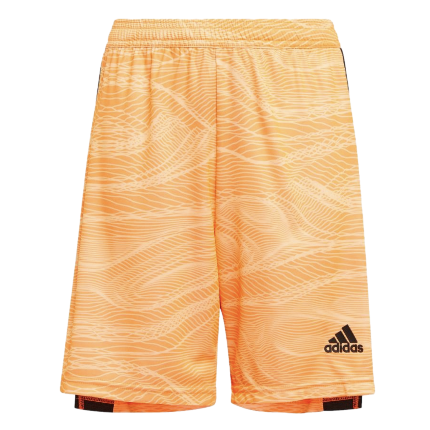 (ADID-GJ7683) Pantalón corto de portero juvenil Adidas Condivo 21 [NARANJA ÁCIDO]