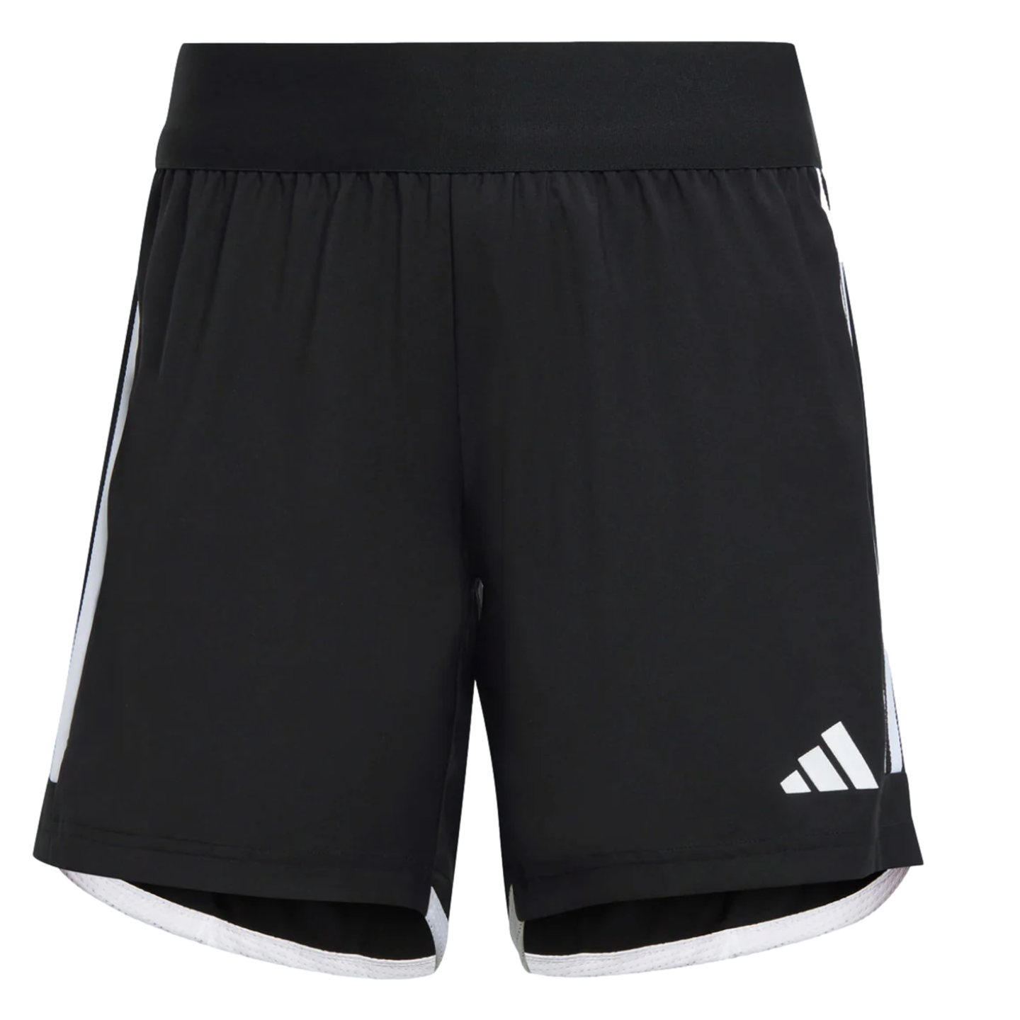 (ADID-HZ8279) Pantalones cortos Adidas Tiro 23 Competition Match para mujer [NEGRO, BLANCO]