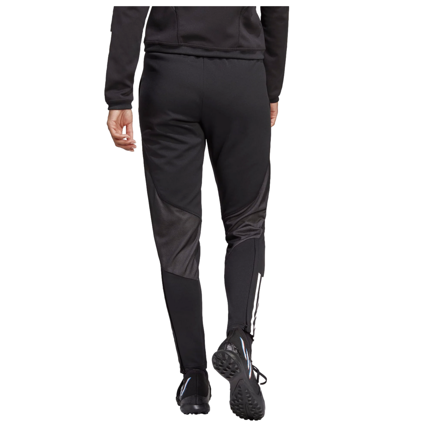 (ADID-HI5973) Pantalones de entrenamiento de competición Adidas Tiro 23 para mujer [NEGRO, BLANCO]