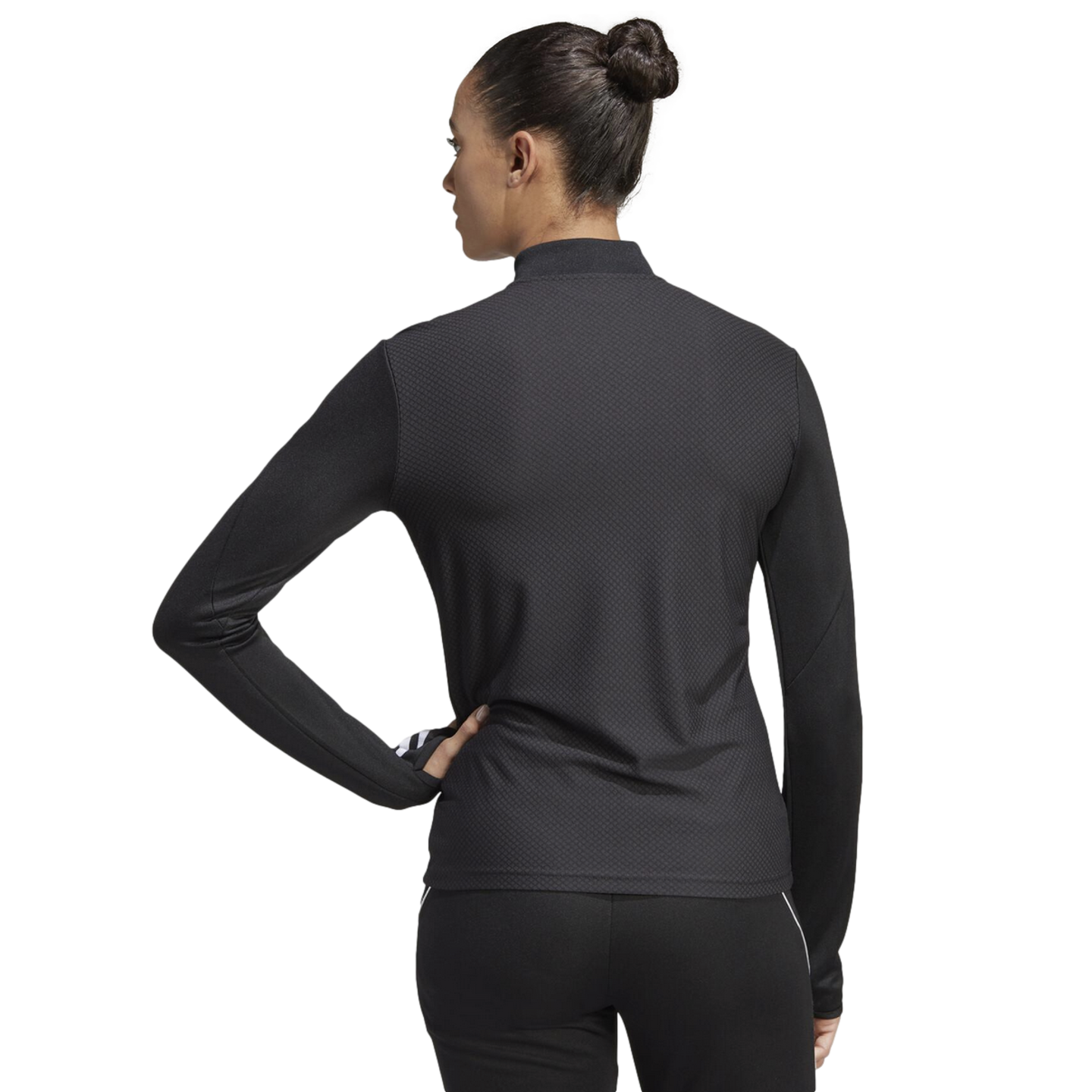 (ADID-HS3484) Camiseta de entrenamiento Adidas Tiro 23 League para mujer [NEGRO]