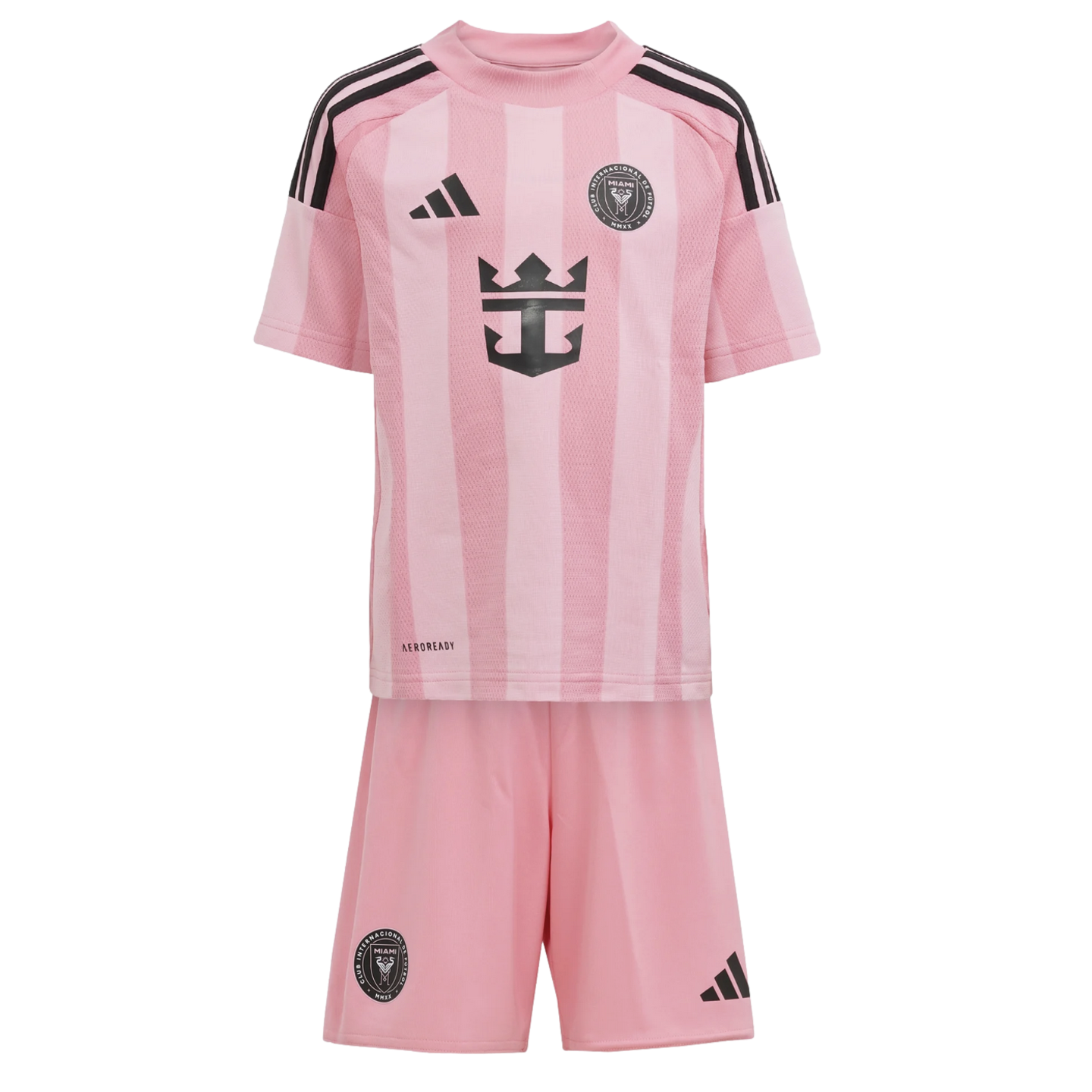 (ADID-JN3376) Kit de local de Messi para niño del Inter Miami 25/26 de Adidas [EASPNK] (lanzamiento el 14/2/25)