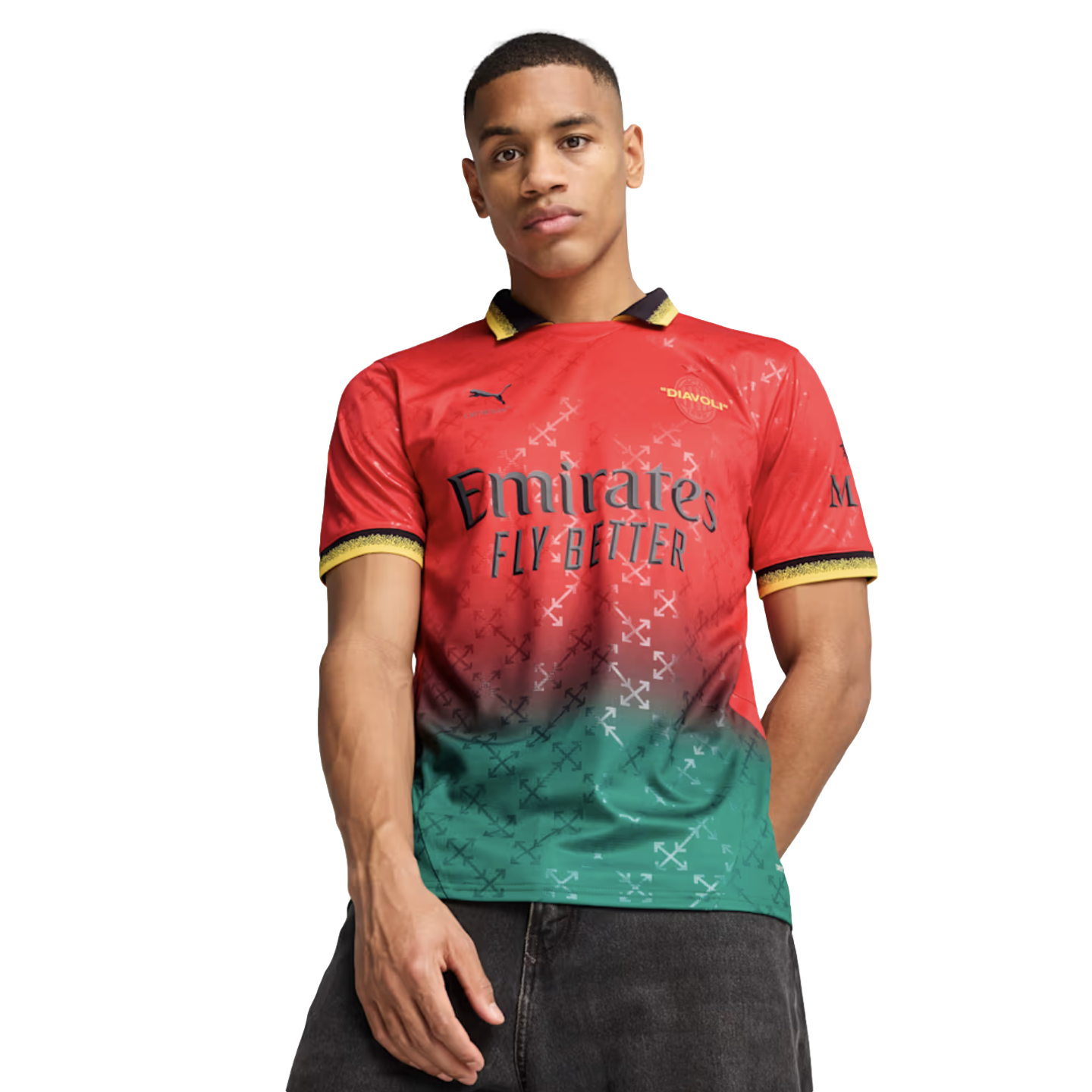 Puma AC Milan X Off-White 2025 Fourth Jersey