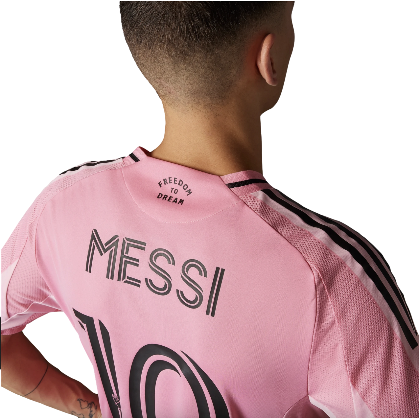 (ADID-JI6818) Camiseta local auténtica de Messi del Inter Miami 25/26 de Adidas [EASPNK] (lanzamiento el 14/2/25)