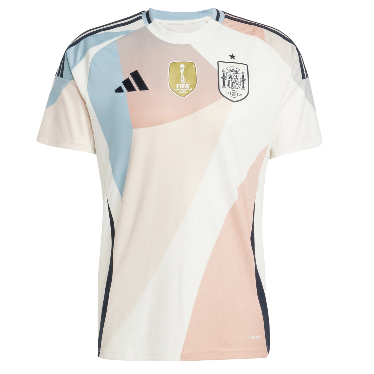 (ADID-JF2648) Camiseta visitante de España 2025 de Adidas [CWHITE] (lanzamiento el 17/02/25)