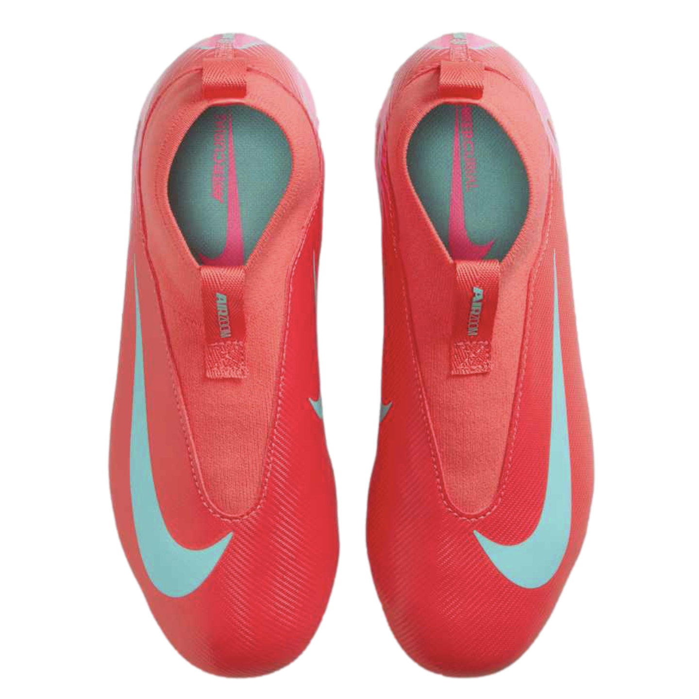 (NIKE-FQ8304-800) Botas de fútbol para terreno firme para jóvenes Nike Mercurial Superfly 10 Academy [EMBER GLOW/AURORA GREEN] (lanzamiento el 9/1/25)