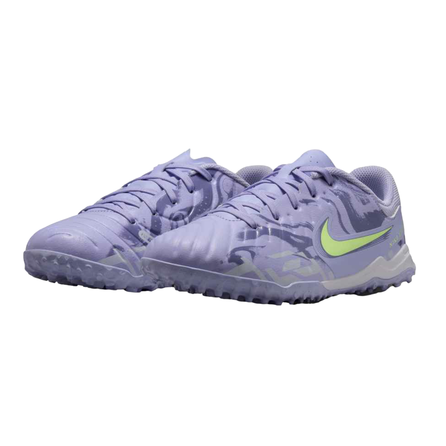 (NIKE-HF1499-500) Zapatillas de césped para jóvenes Nike Legend 10 Academy [PURPLE AGATE/BARELY VOLT] (lanzamiento el 5/2/25)