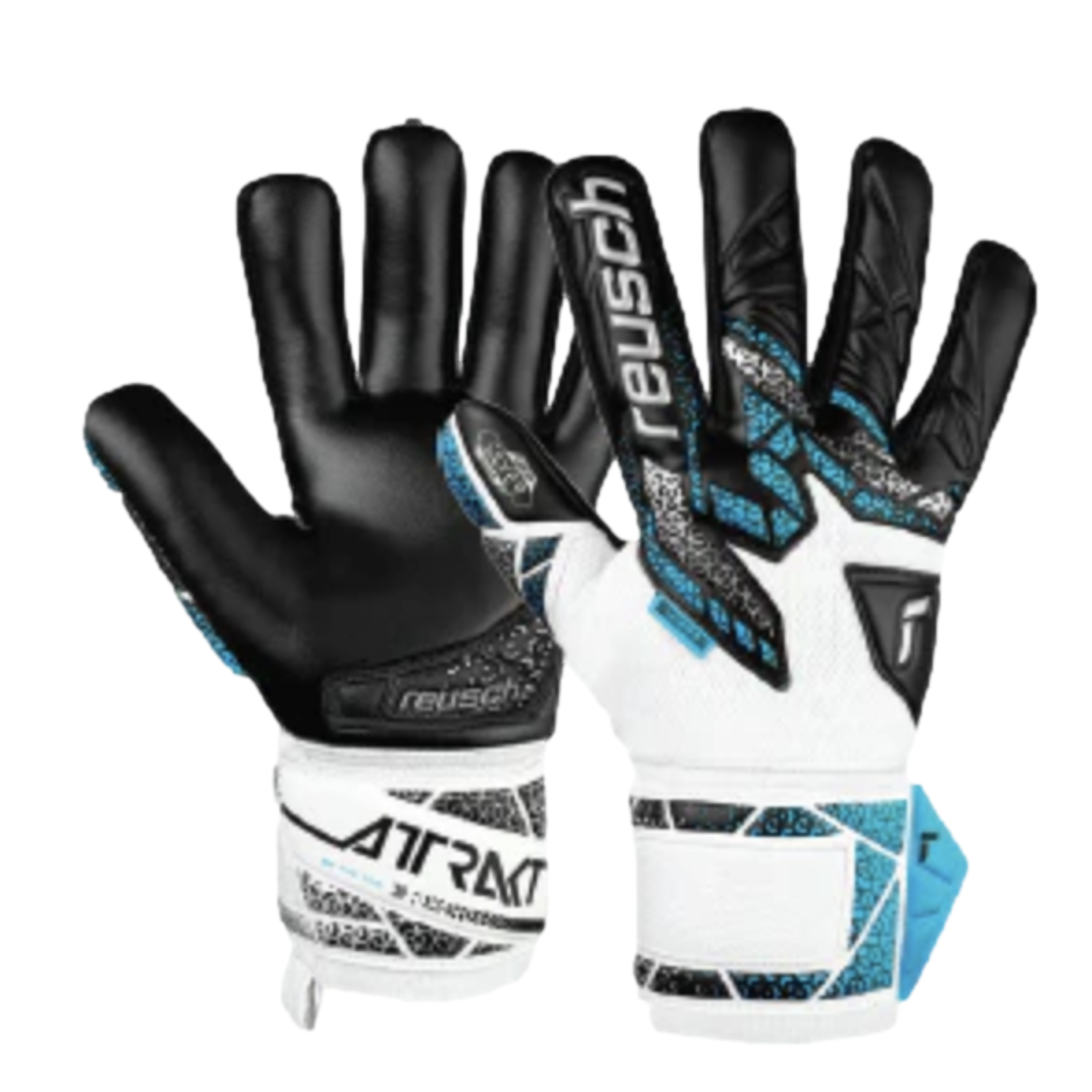 Reusch Attrakt Silver NC Finger Support Goalkeeper Gloves