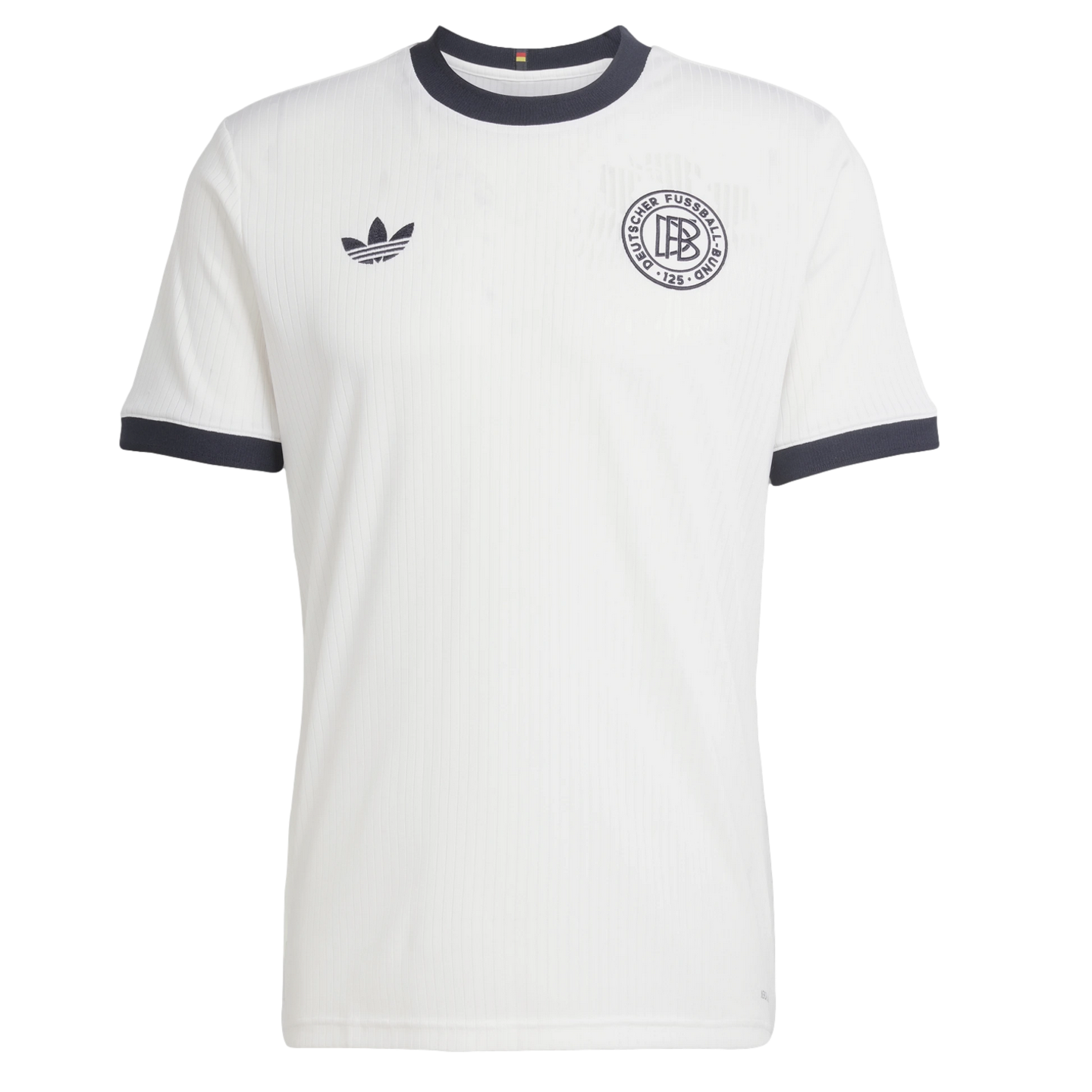 (ADID-JY0247) Camiseta Adidas del 125.º aniversario de Alemania [CLOWI,NEGRO]