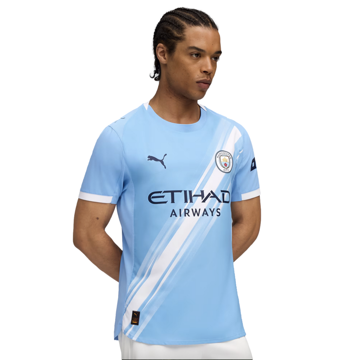 Puma Manchester City 25/26 Authentic Home Jersey 780336-01